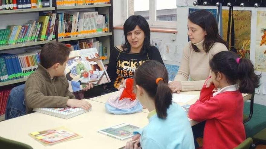 Una de las salas de la Biblioteca da Ponte. // Iñaki Osorio