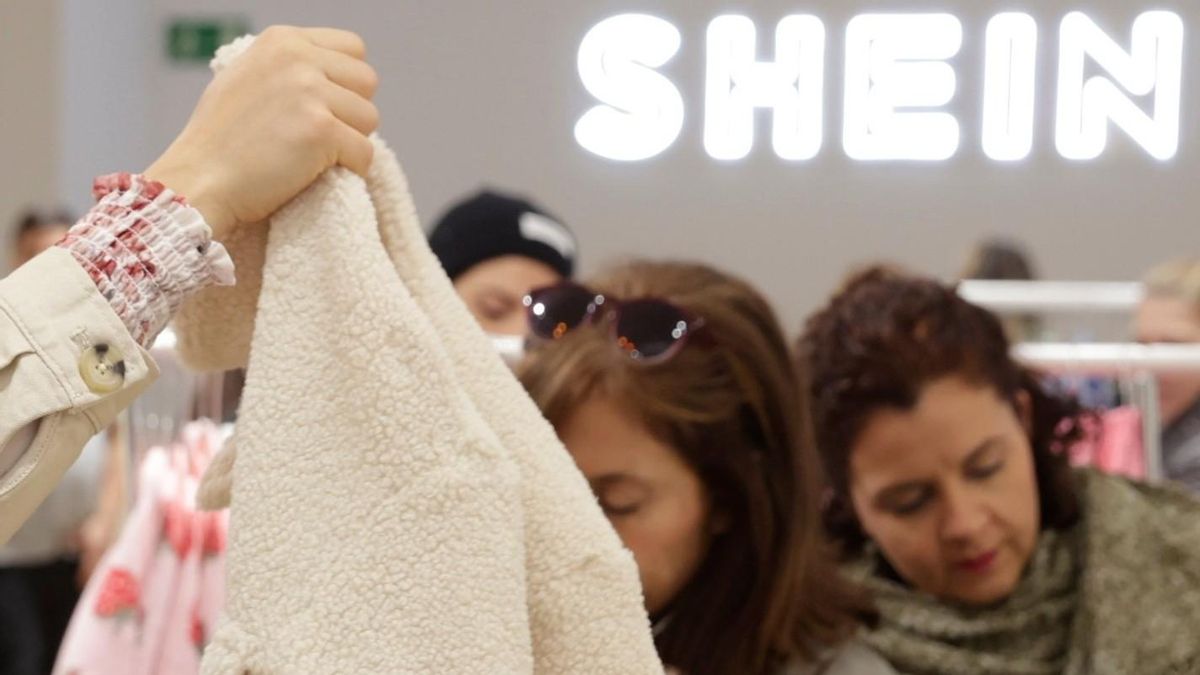 Pop-up de Shein en Barcelona.