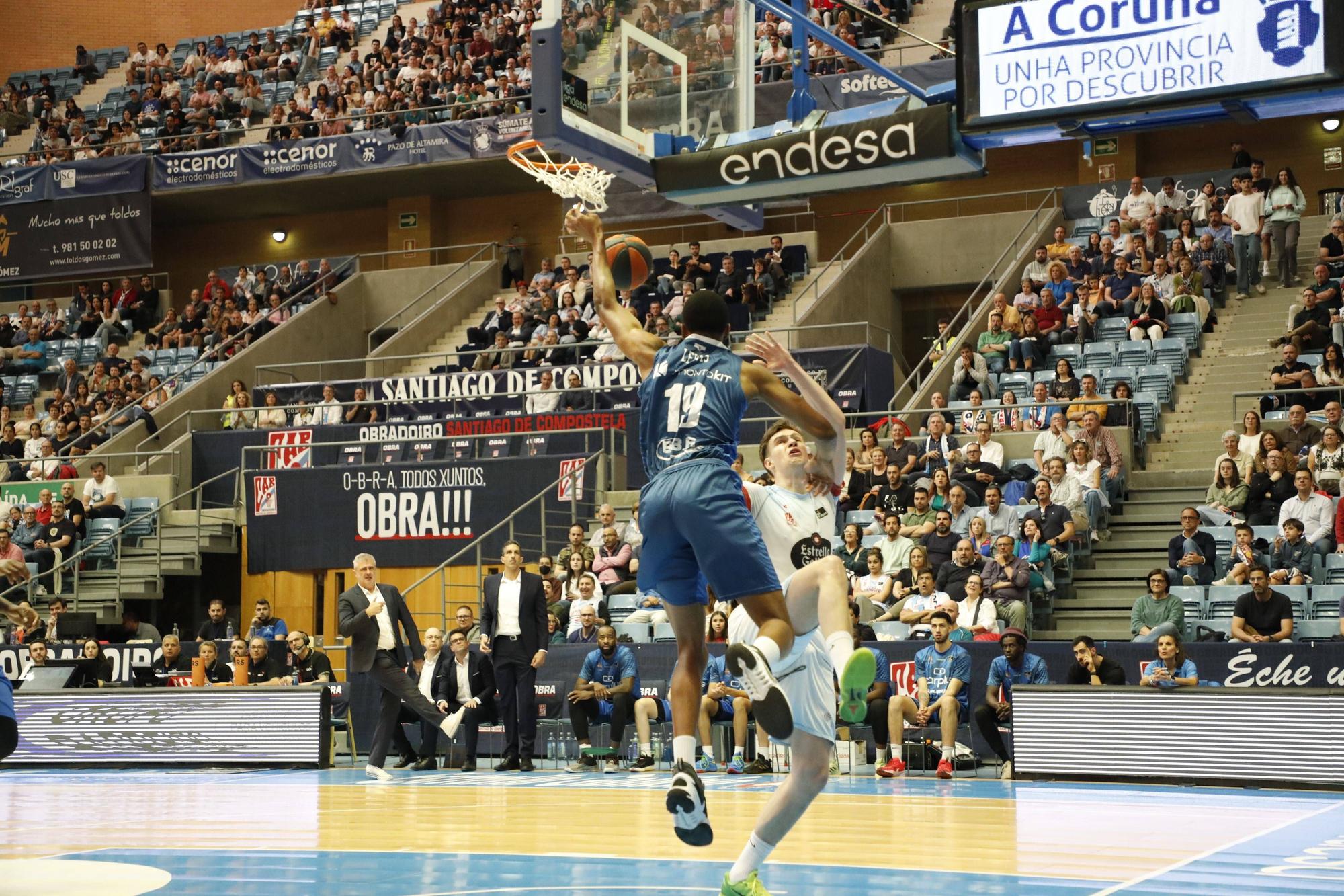 Obradoiro vs Fuenlabrada: las imágenes del partido