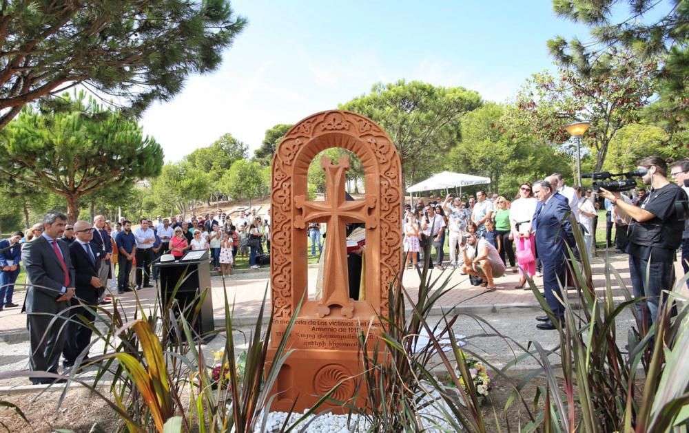 Homenaje a las víctimas del genocidio armenio en Benalmádena