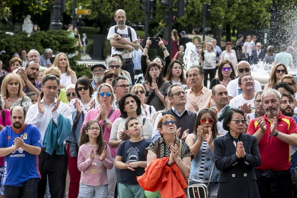 Concentración en Oviedo para pedir justicia para David Carragal