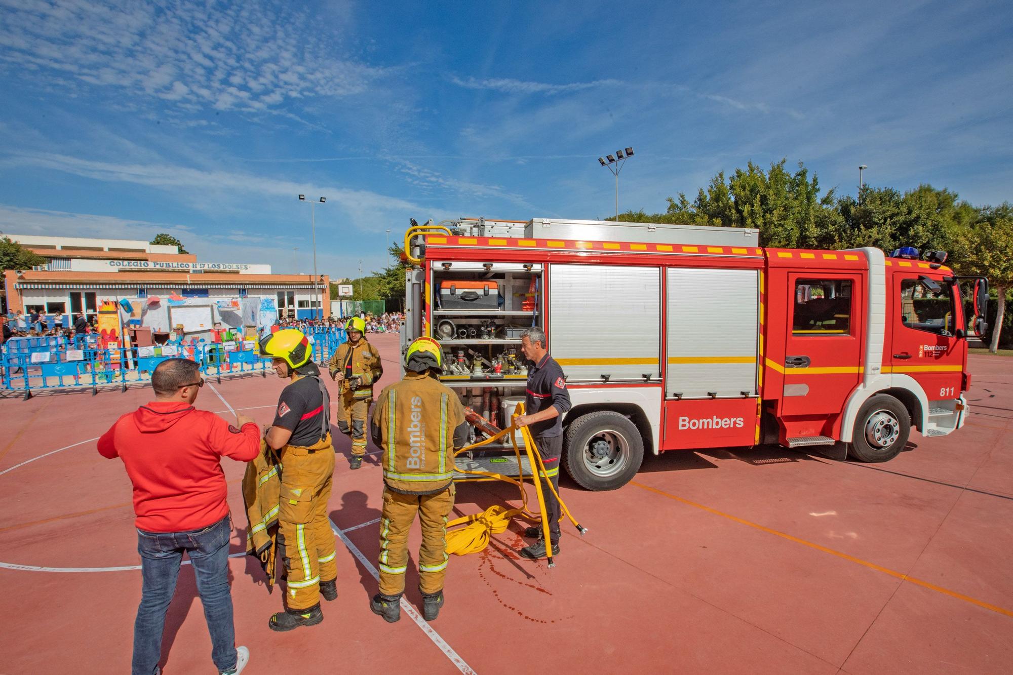 Cremà de Fallas en el CEIP Los Dolses