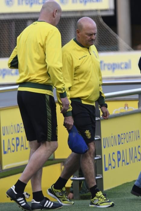 DEPORTES 05-03-19  LAS PALMAS DE GRAN CANARIA.  Primer entrenamiento de Pepe Mel. FOTOS: JUAN CASTRO