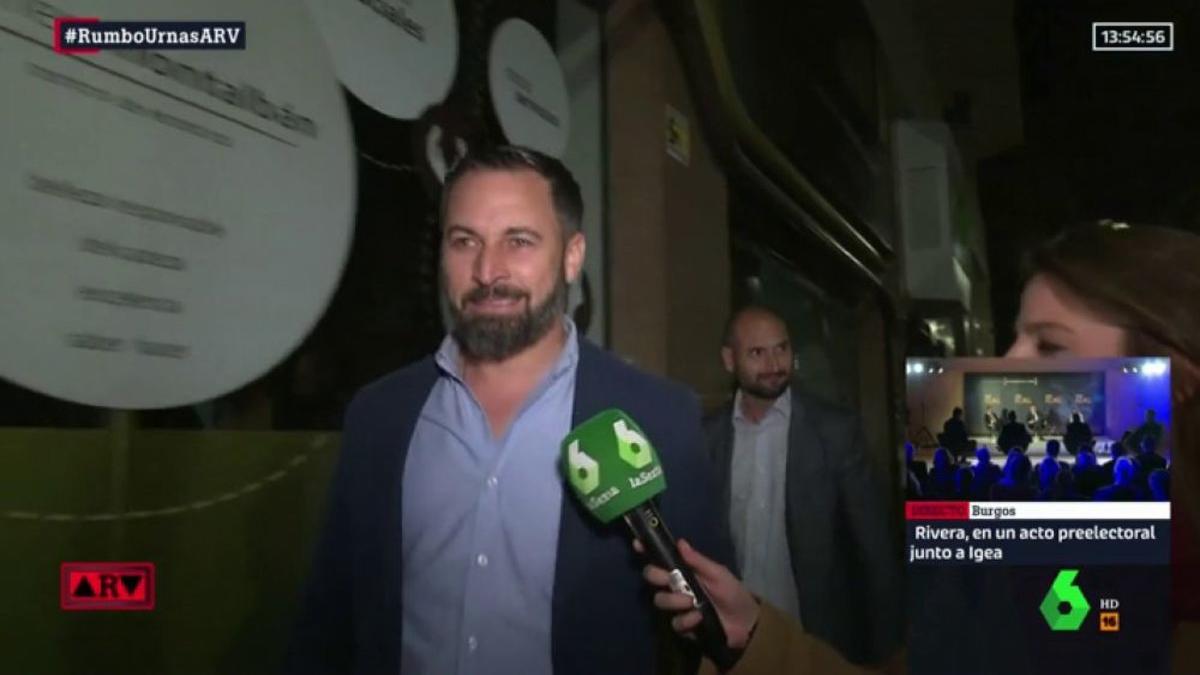 Santiago Abascal, el líder de Vox al que han de perseguir los medios