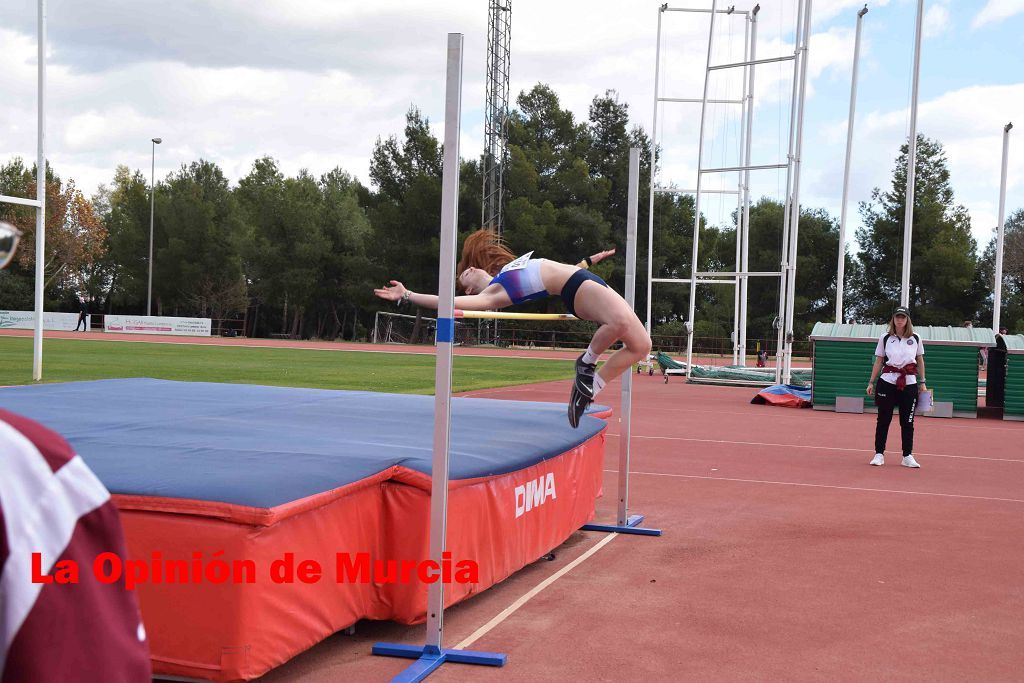 Regional absoluto y sub-23 de atletismo en Lorca