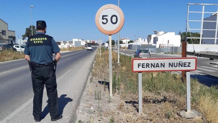 La Guardia Civil investiga un tiroteo con un herido en Fernán Núñez