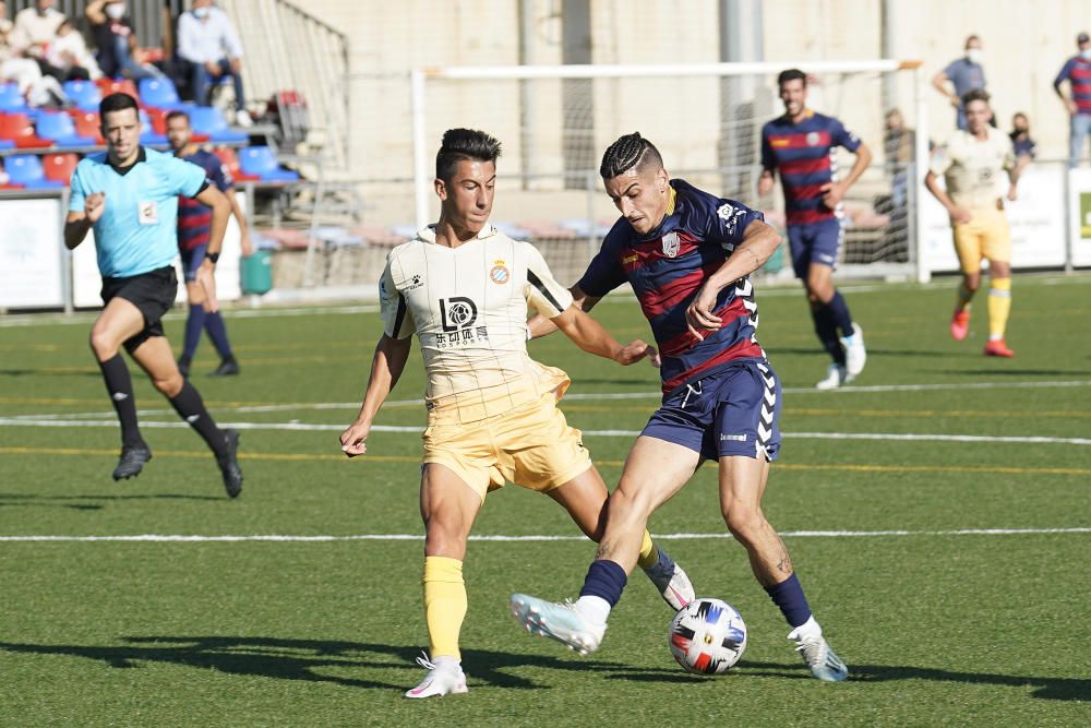 Llagostera - Espanyol B en imatges