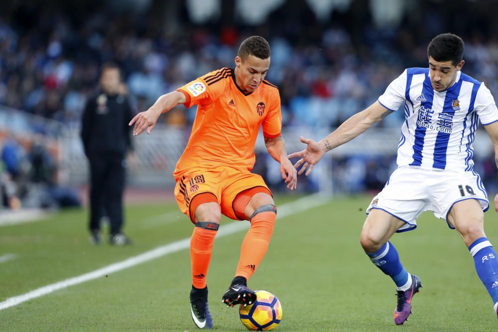 Las mejores imágenes del Real Sociedad - Valencia