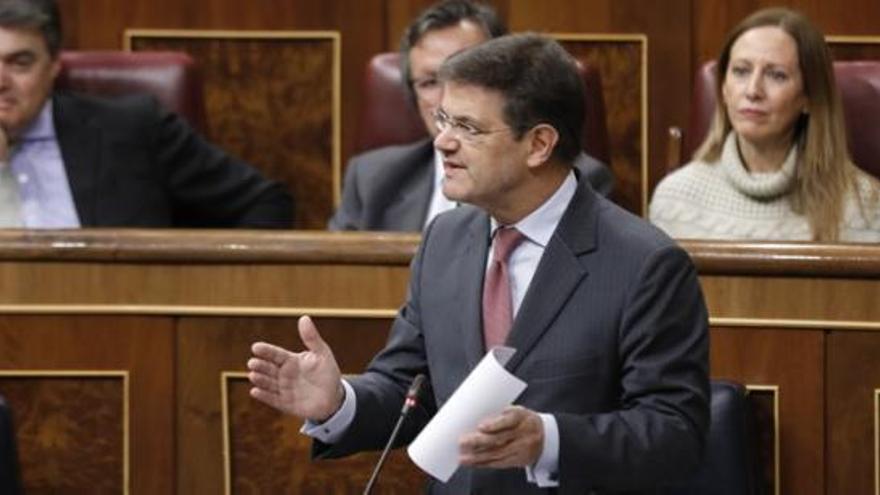 Catalá se pronuncia sobre el trato del Registro de Murcia a dos madres lesbianas