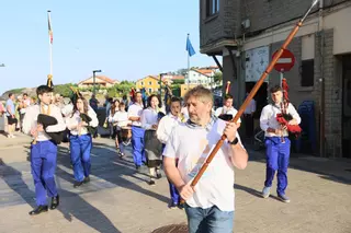 EN IMÁGENES: La procesión de "la llamada de la mar" en el Carmen de Luanco