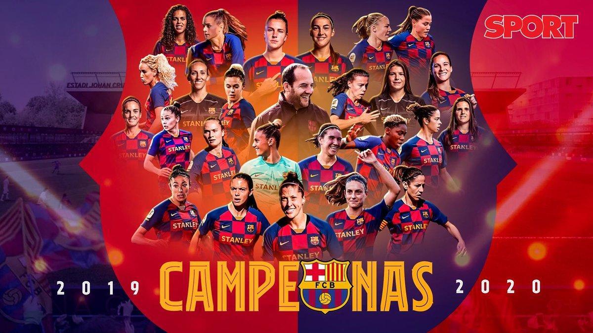 El Barça se ha proclamado campeón de la liga femenina