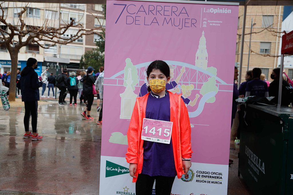 Carrera de la Mujer Murcia 2022: las participantes posan en el photocall