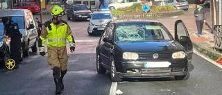 El guardia civil José Luis Peso, en la UCI tras ser atropellado en un paso de peatones de Vilagarcía