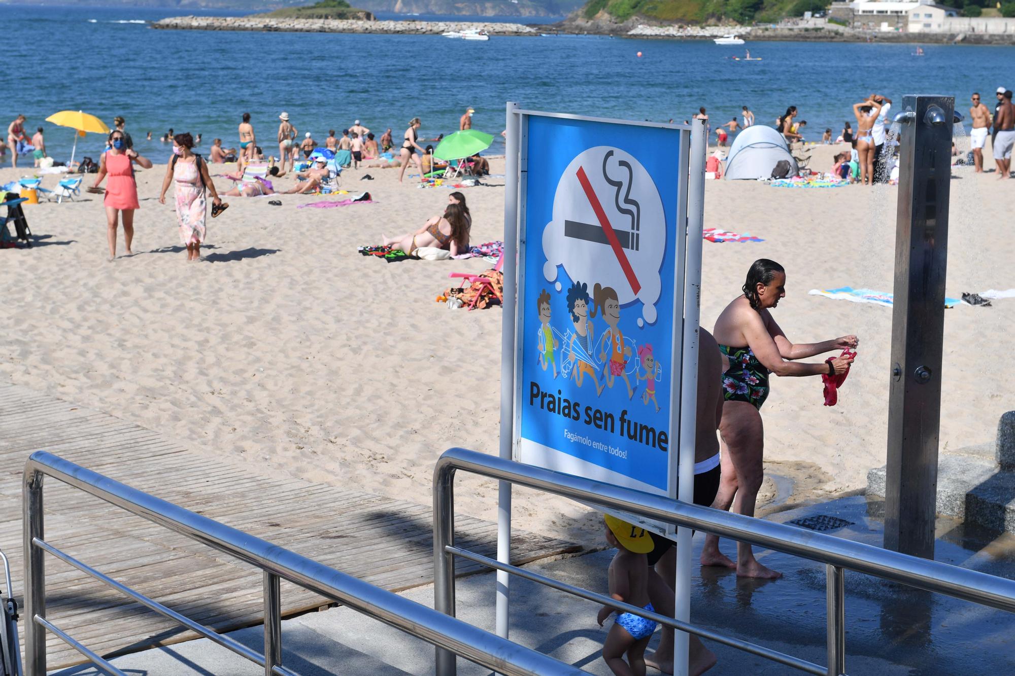 Santa Cristina, 'Praia sen fume'