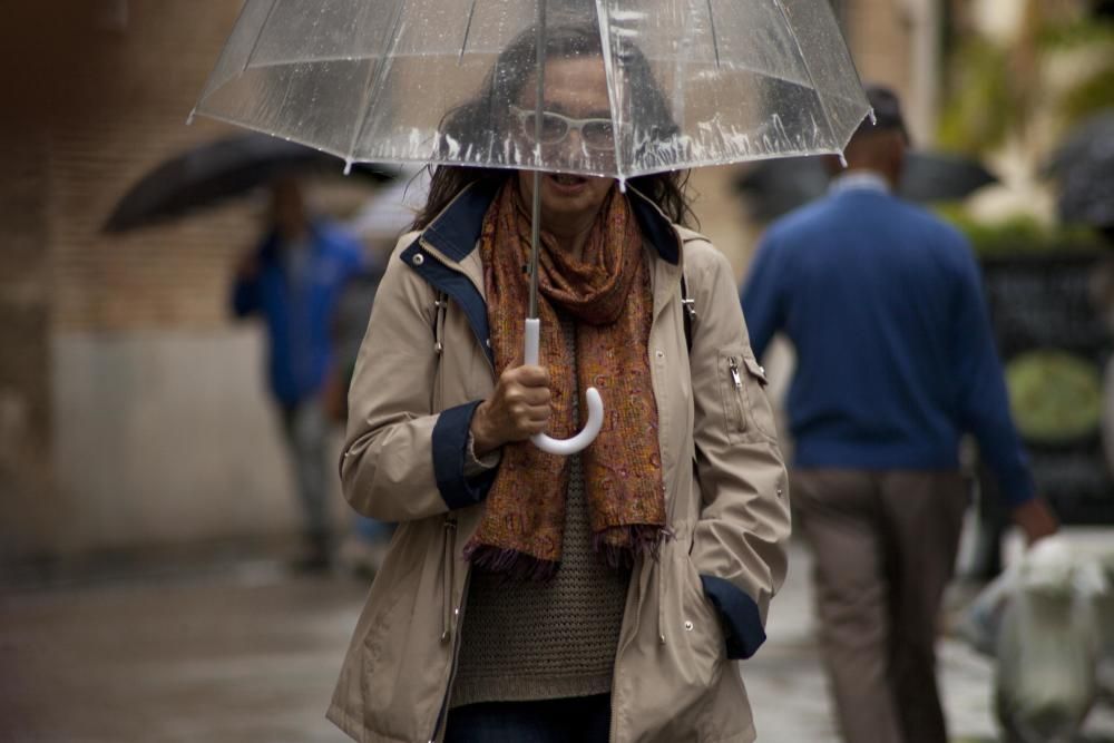 Alerta amarilla en Valencia por fuertes luvias