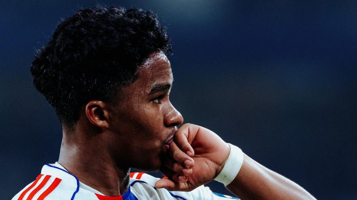 Primeras imágenes de Endrick con el Olympique de Lyon