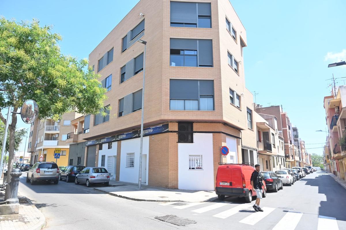 El segundo piso de esta finca es el que está okupado.