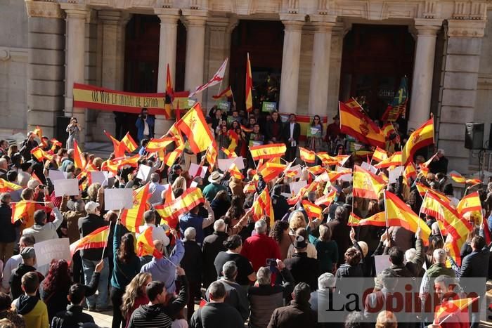 Concentración 'España existe' en Cartagena