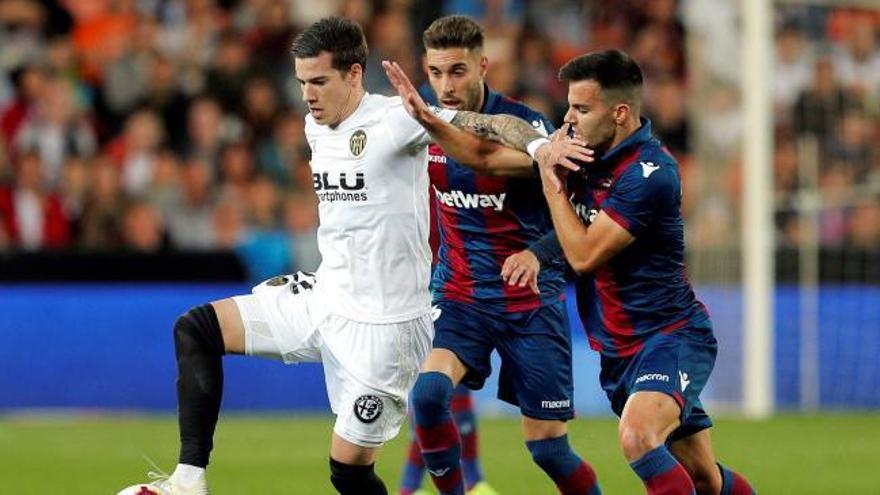 LaLiga Santander: Los goles del Valencia - Levante (3-1)