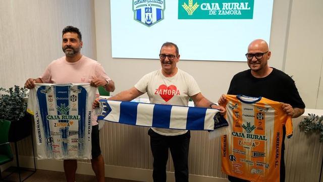 Ángel Manteca, Narciso Prieto y Óscar García Poveda. | J. L. F.
