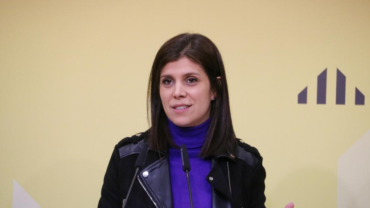 La portaveu d'ERC, Marta Vilalta