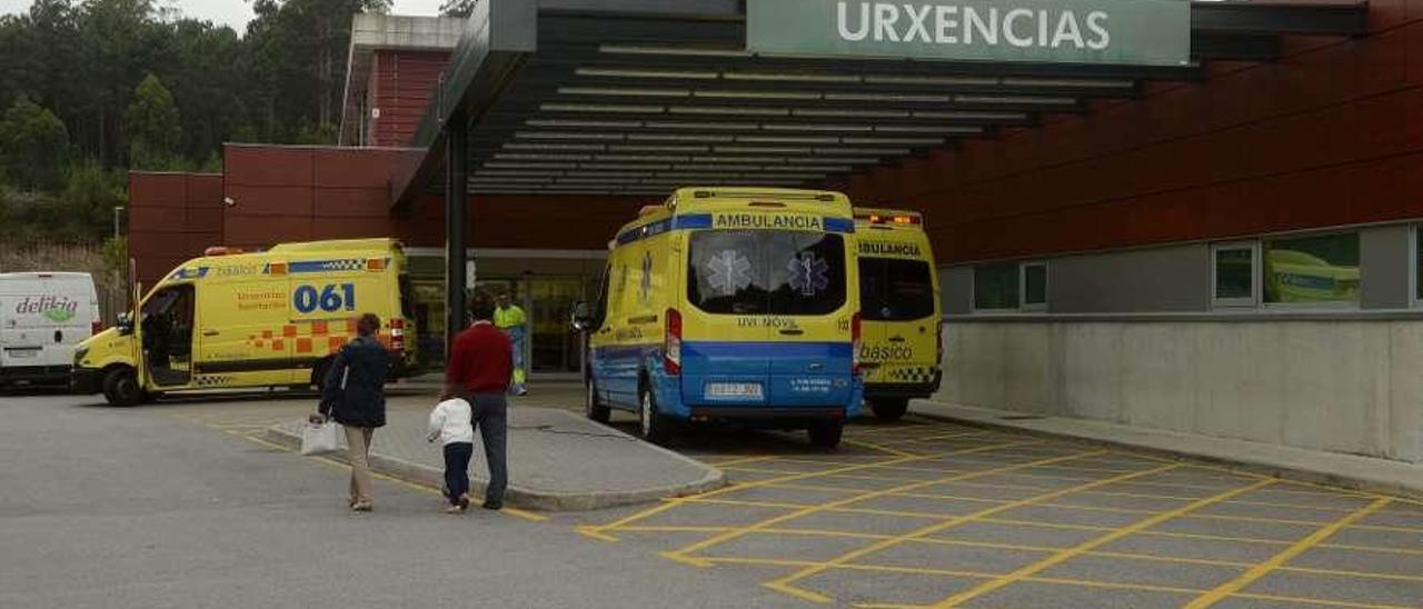 El servicio de Urgencias del Hospital do Salnés. // Noé Parga