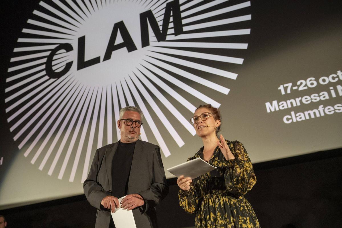 Joan Barbé i Sílvia Sanfeliu van presentar l'anterior edició del Clam