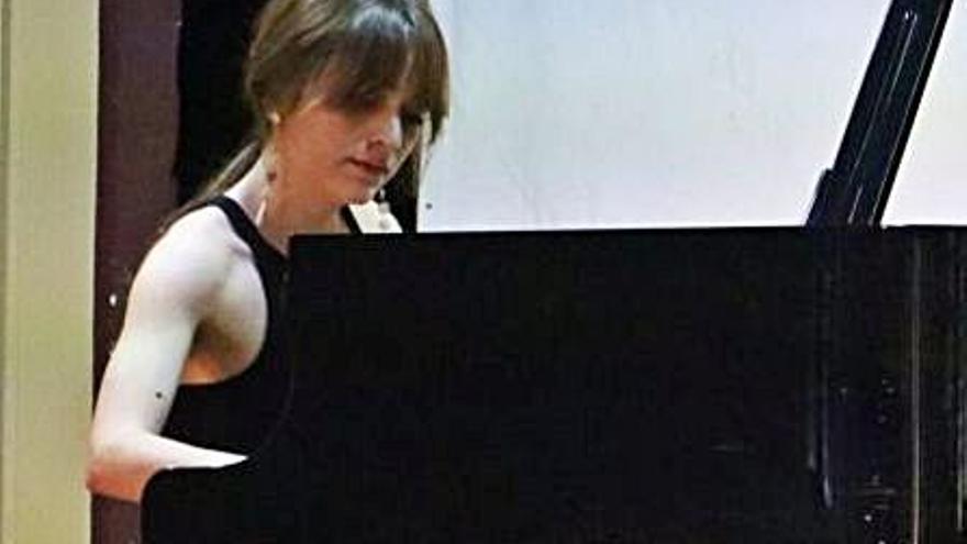 La pianista Estefanía Cereijo. | SCA