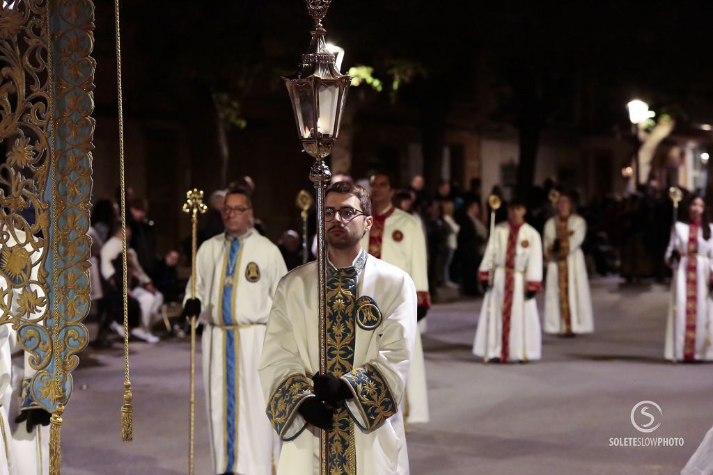 Las imágenes de la Procesión del Silencio en Lorca