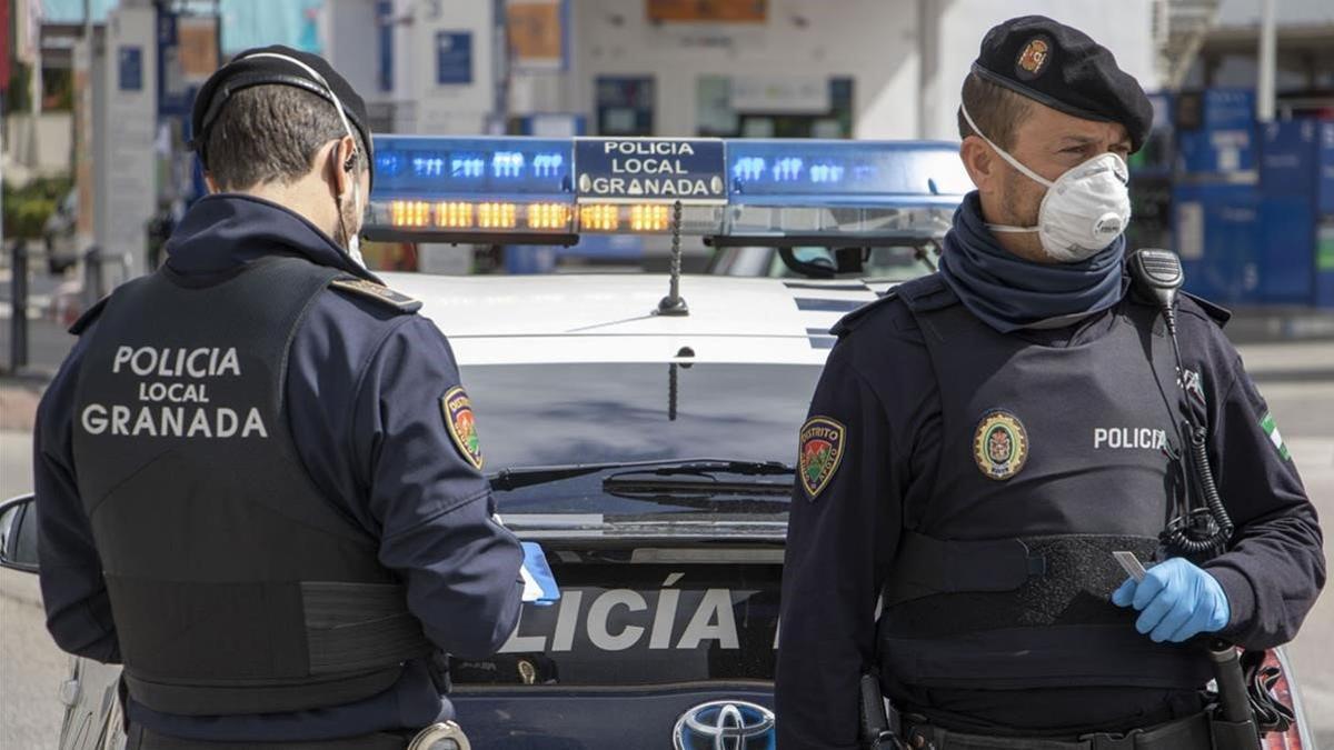 La Policía Local de Granada