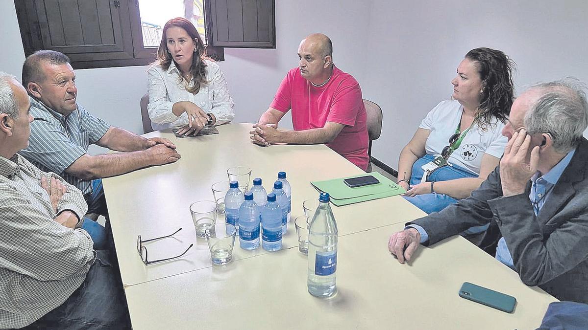 Reunión entre el Cabildo de Fuerteventura y el Banco de Alimentos.