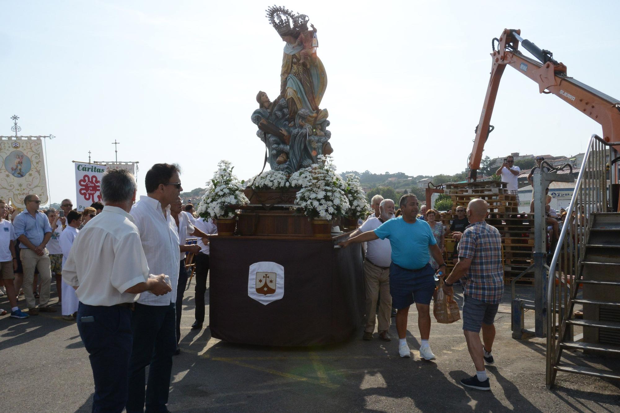 Las celebraciones de la Virgen del Carmen en Moaña