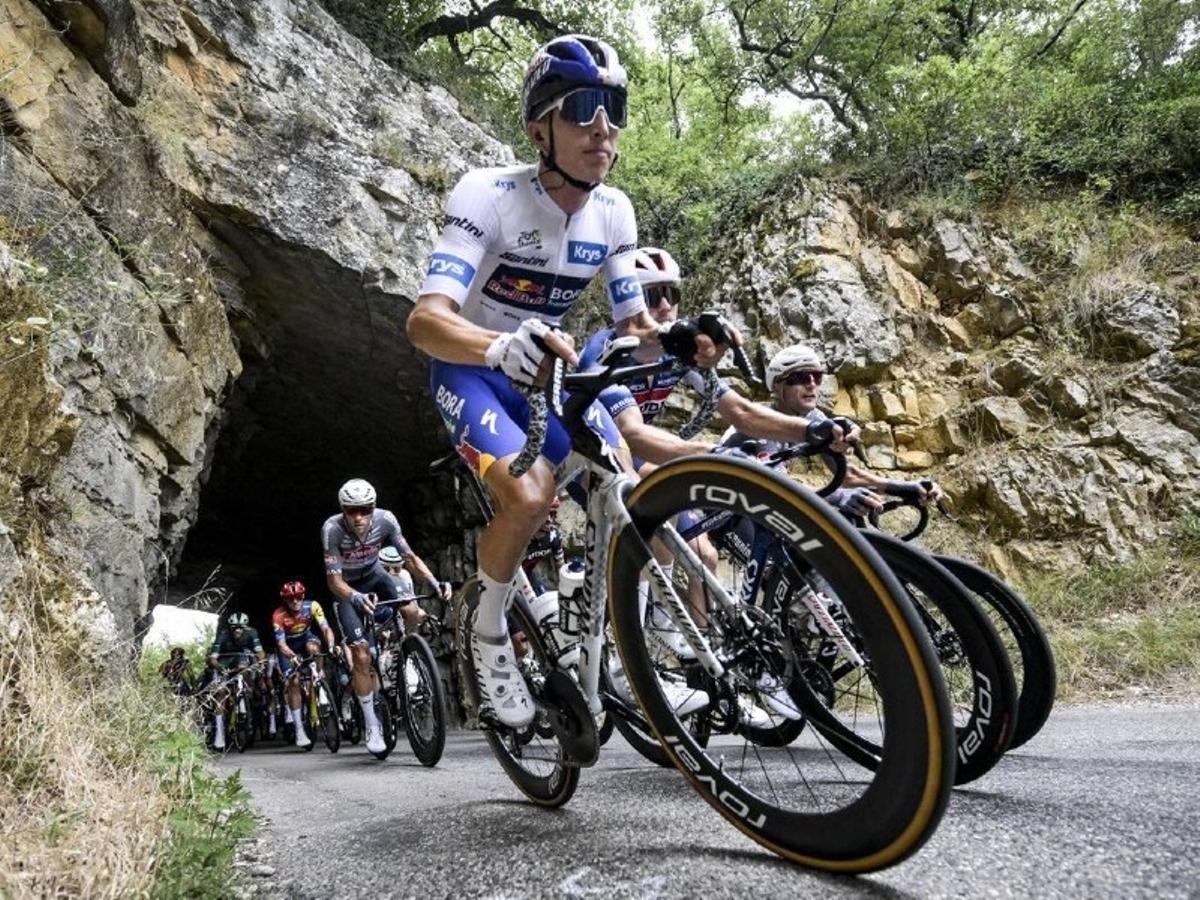 El Tour de França en una etapa de muntanya