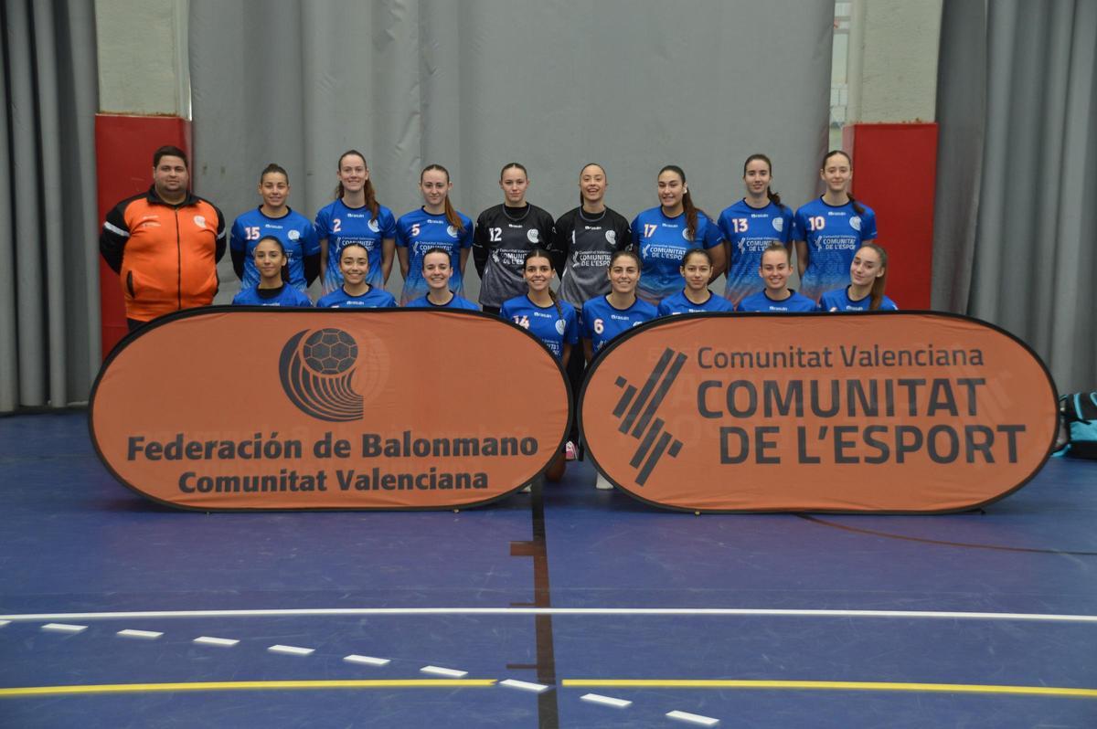 Selección Juvenil femenina de la Comunitat Valenciana.