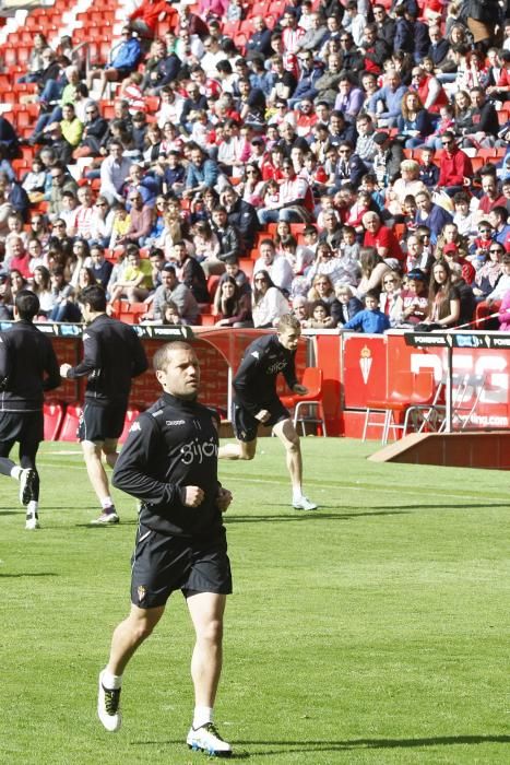 Entrenamiento del Sporting