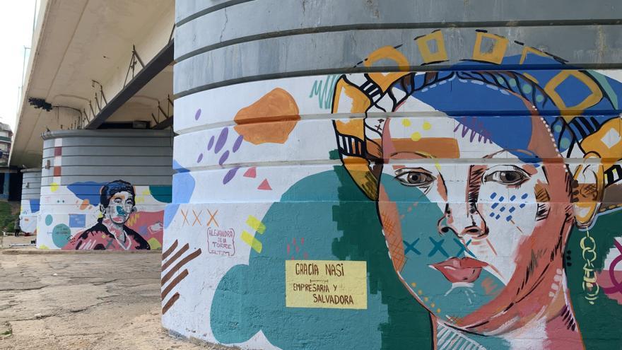 Dos murales de Paiporta ganan ex aequo el Certamen de Arte Urbano Encarna Jiménez