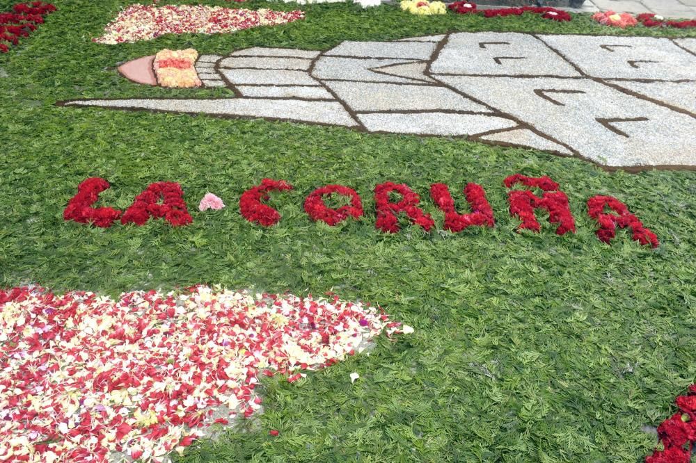 Ofrenda a la virgen del Rosario