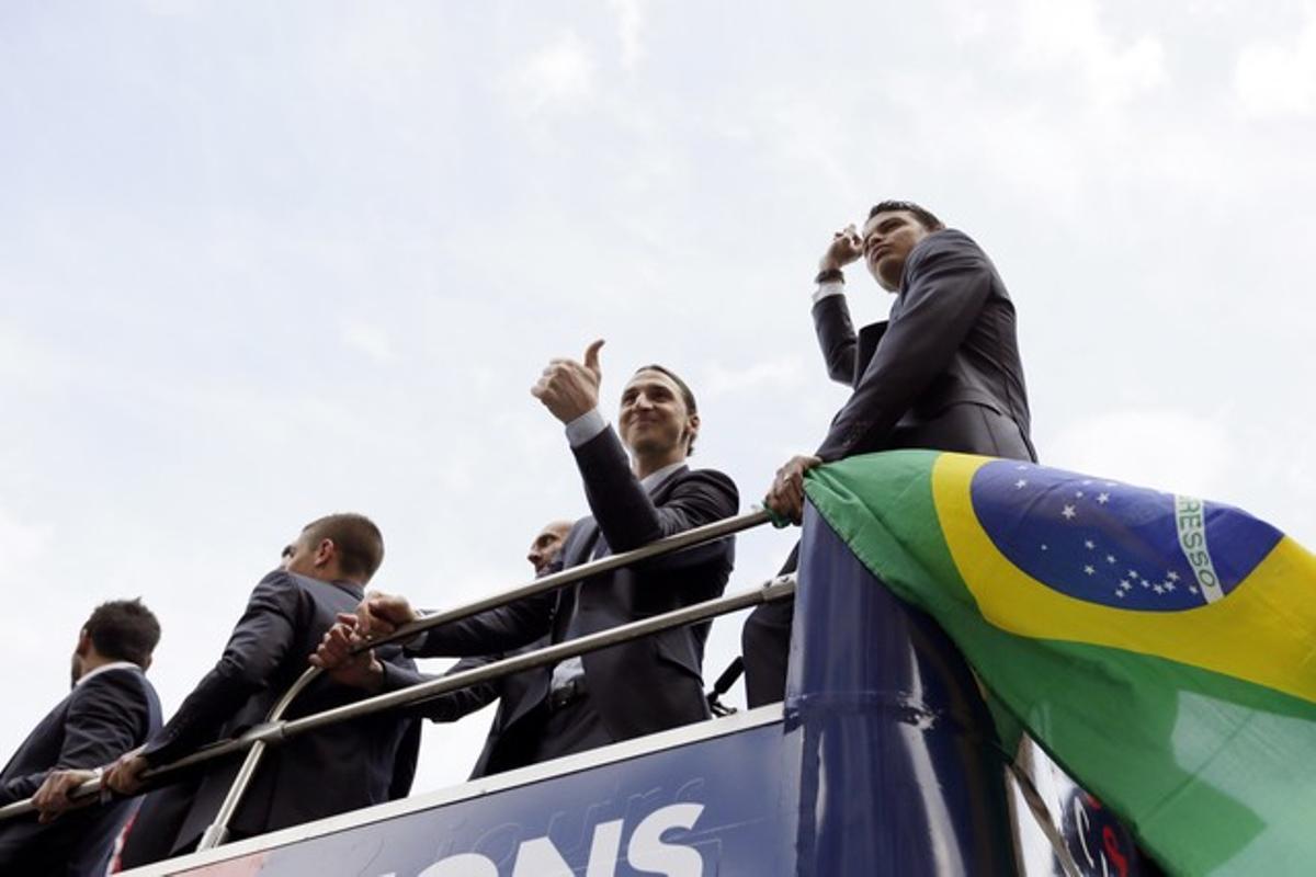 La rúa del PSG La rúa del PSG