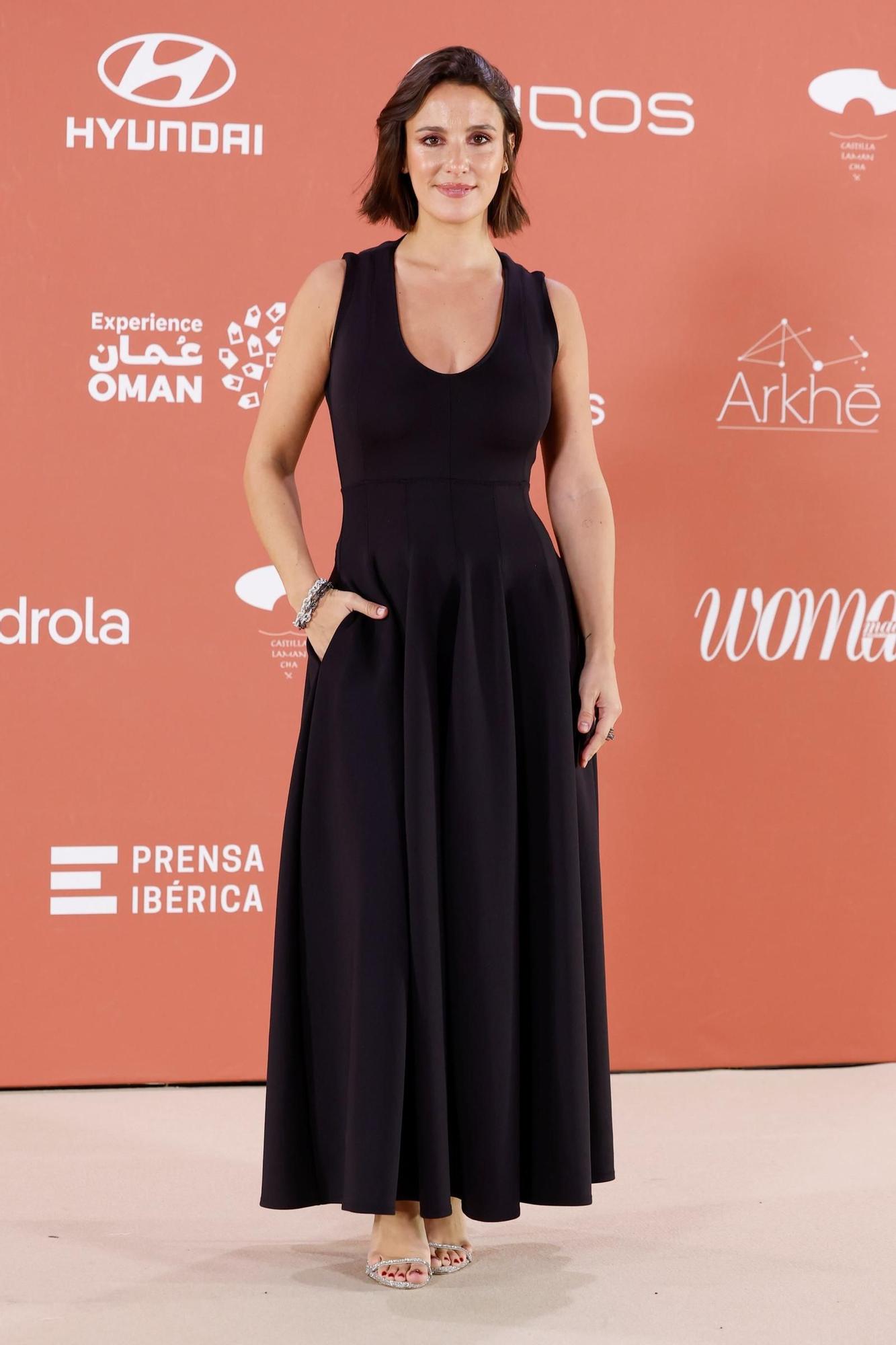 Marta Pombo en la fiesta Woman con un corte de pelo bob