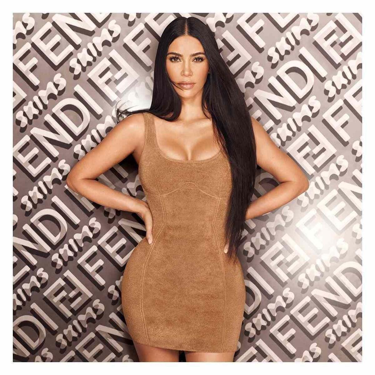 Kim Kardashian está a punto de lanzar una colaboración con Fendi
