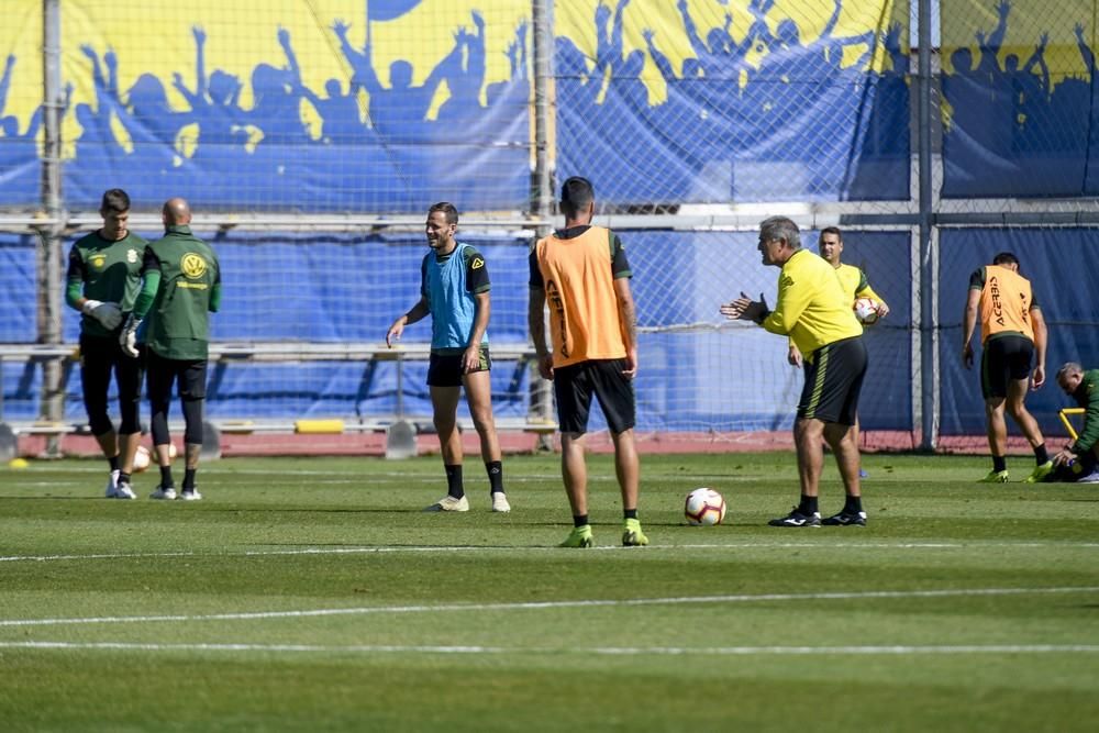 Entrenamiento de la UD Las Palmas (20/02/2019)