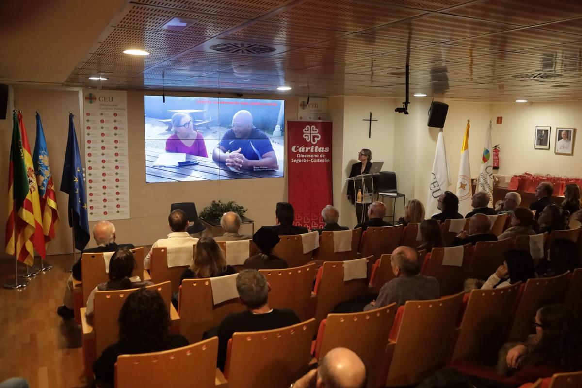 Un momento de la presentación.