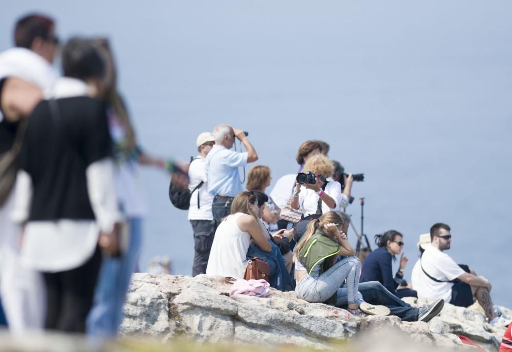 La Regata de Grandes Veleros abandona a A Coruña