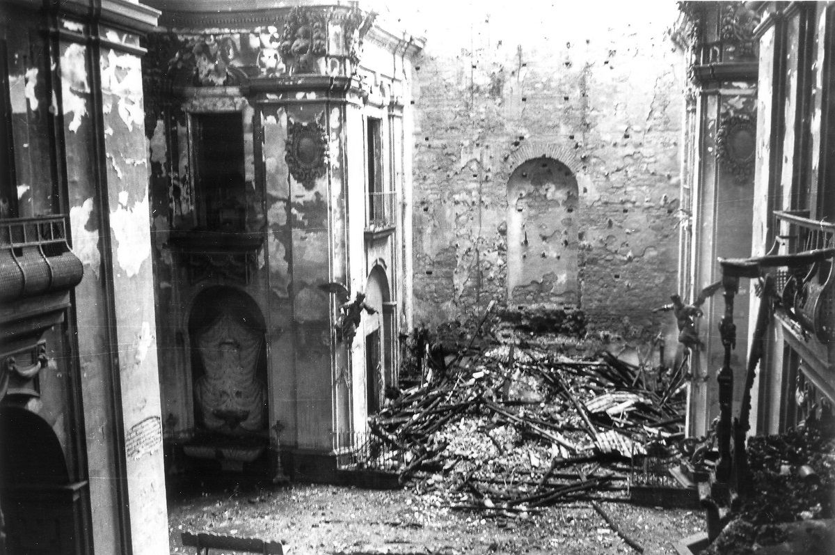 45 años del incendio de la iglesia de la Merced en Córdoba