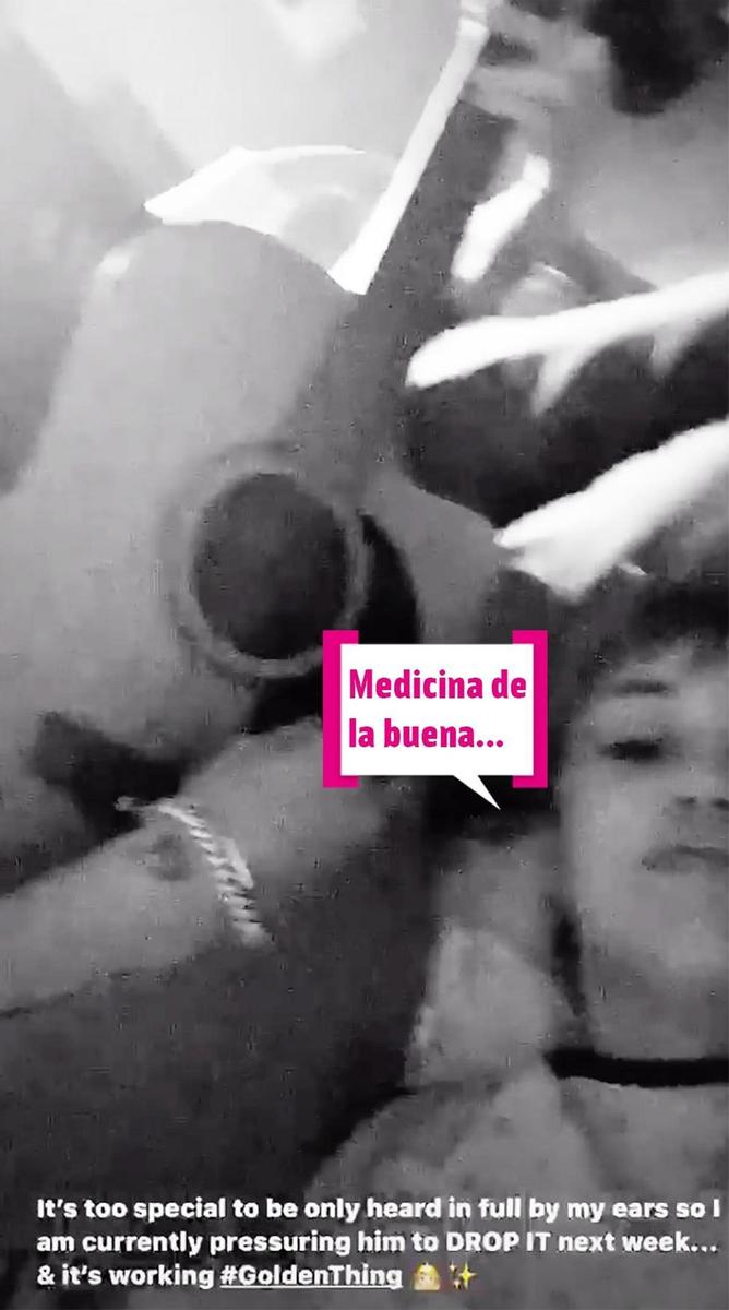 Miley Cyrus tiene una visita especial en el hospital