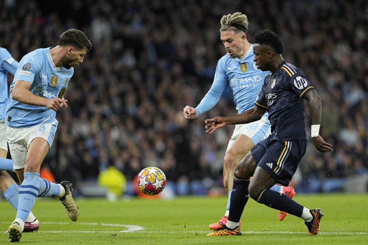 Manchester City - Real Madrid, la vuelta de cuartos de final de la Champions League, en imágenes.