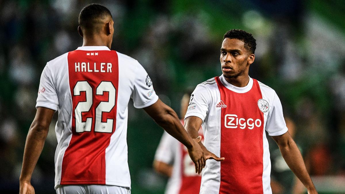 Haller brilla con un póker ante el Sporting