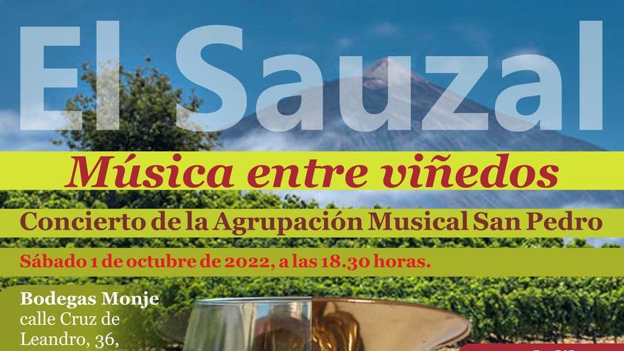 Música entre viñedos con la actuación de la Agrupación Musical San Pedro