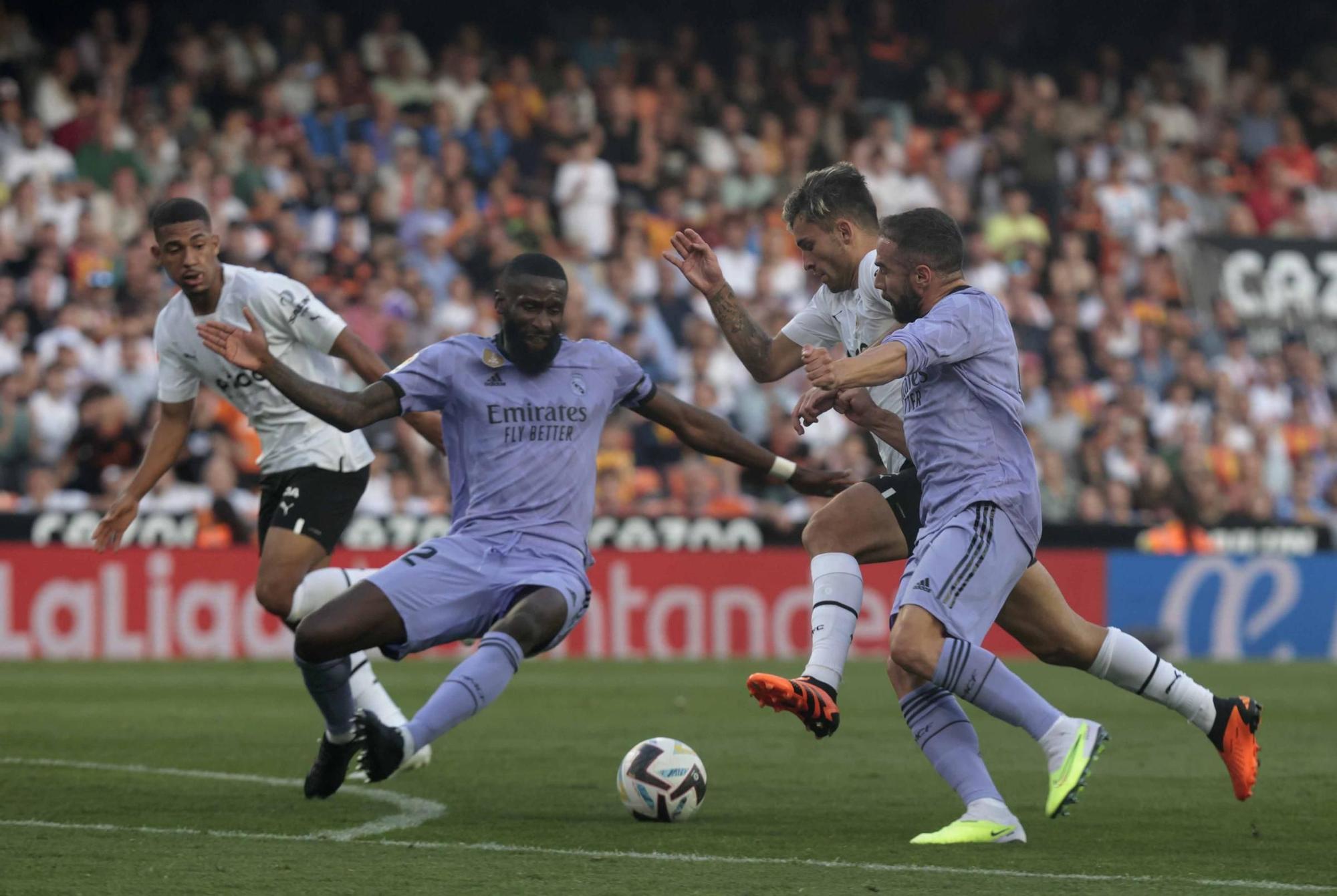 Valencia CF - Real Madrid en imágenes