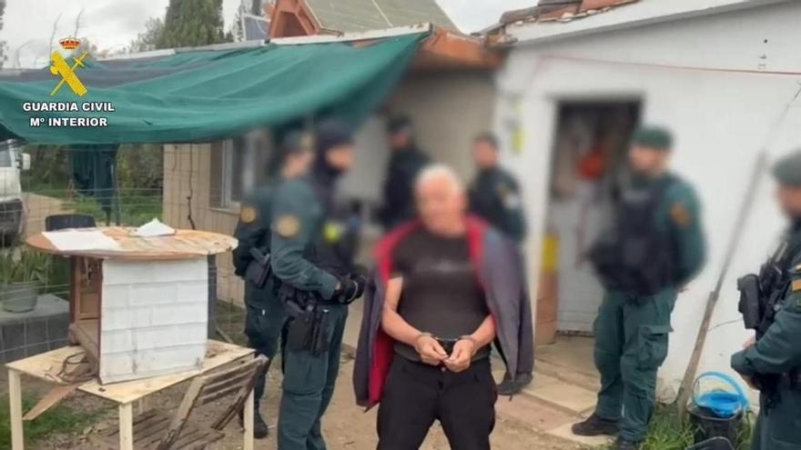 La Guardia Civil detine a un hombre acusado de pederastia en Alemania que se escondía en La Rioja